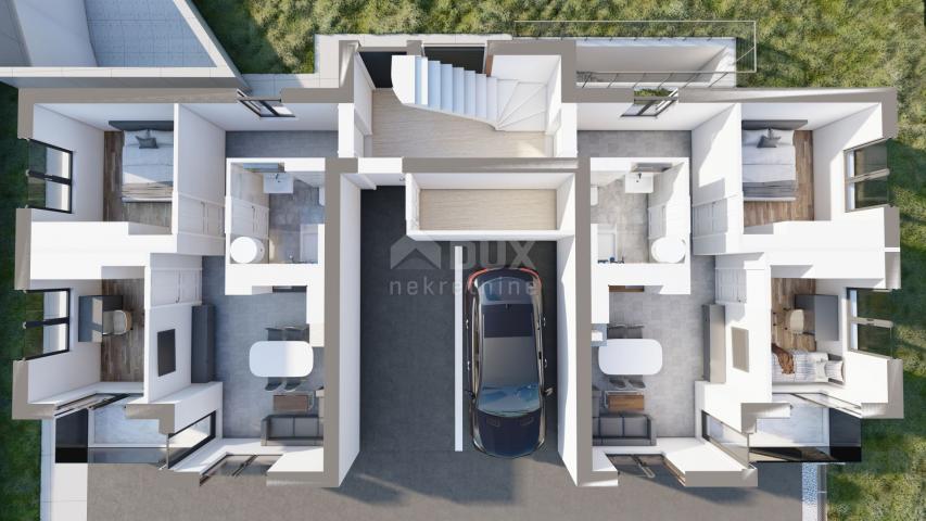 ZADAR, GORNJI BILIG - Apartment with garden under construction S2