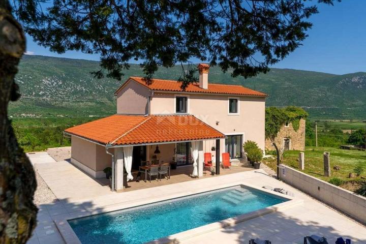 ISTRIA, LABIN - Modern renovated stone house with swimming pool