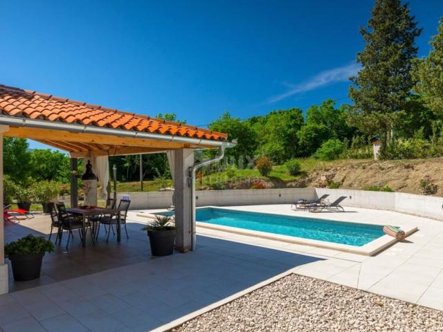 ISTRIA, LABIN - Modern renovated stone house with swimming pool