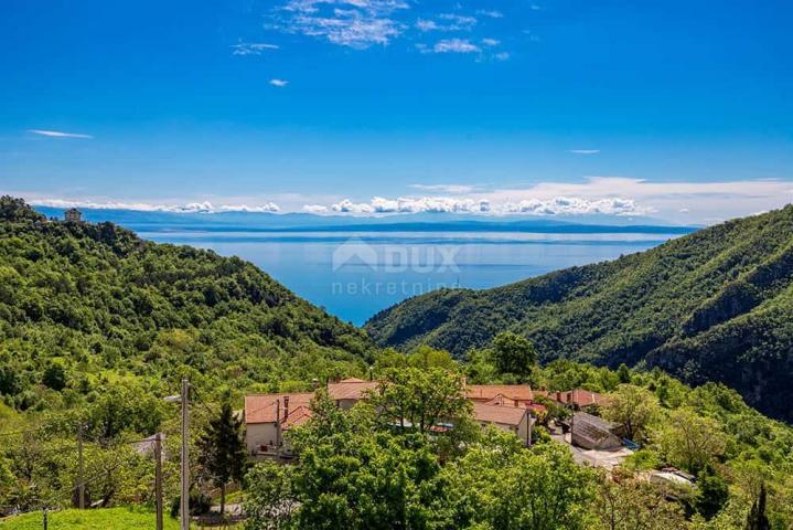 OPATIJA, LOVRANSKA DRAGA - hotel i restaurant 600m2 s panoramskim pogledom u oazi mira + okoliš 1300