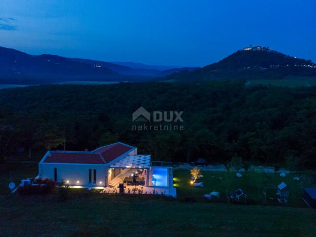 ISTRIEN, MOTOVUN Unwirkliche Villa mit wunderschöner Aussicht!