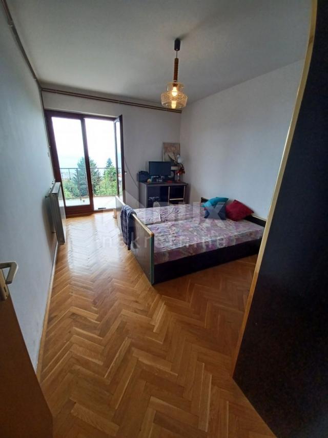 OPATIJA, LOVRAN - Wohnung 121m2 DB+3S mit Meerblick + Umgebung 600m2