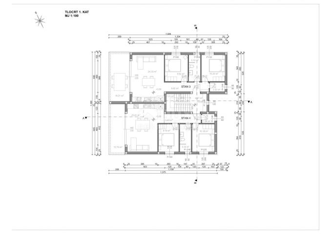 DIE INSEL PAG, POVLJANA, 2-Zimmer-Wohnung in einem herrlichen Neubau