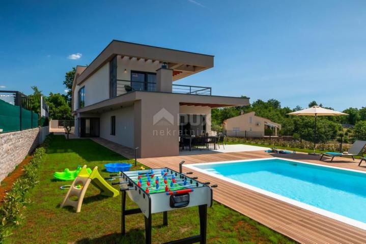 ISTRIA, SVETVINČENAT-newly built villa with heated pool!