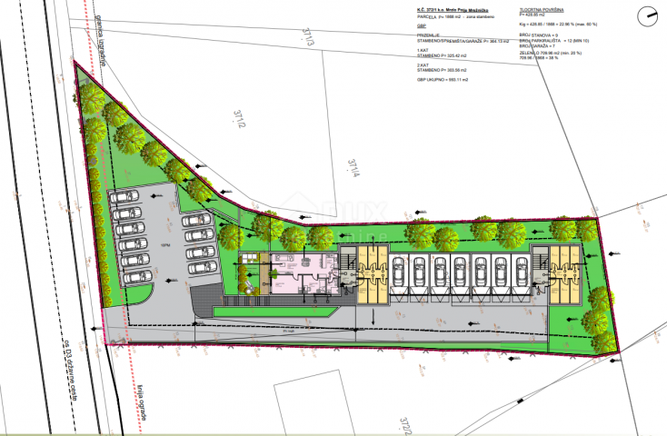 KARLOVAC, MRZLO POLJE MREŽNIČKO - Wohnung 61m2 in einem neuen Gebäude in fantastischer Lage