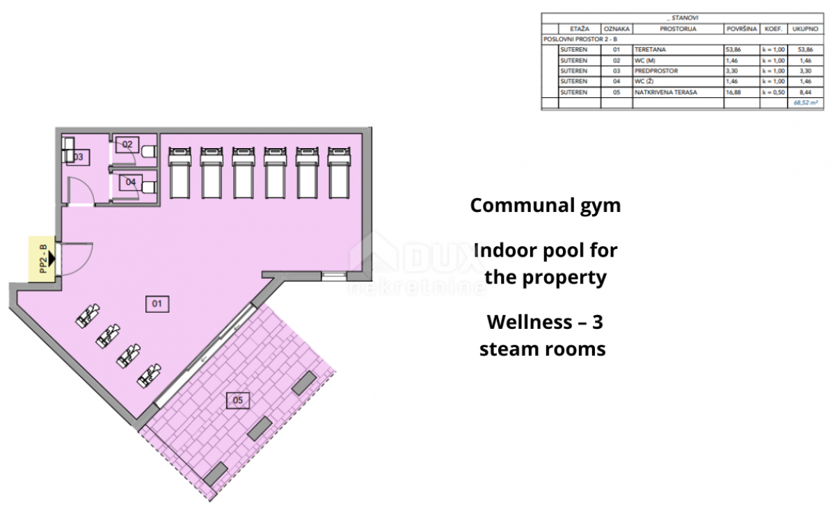 OPATIJA, ZENTRUM – exklusives Penthouse von 214 m2 in einem luxuriösen Neubau, Wellness, Aussicht