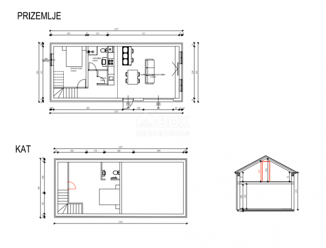 ZADAR, ŽERAVA - Newly built house with swimming pool