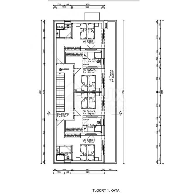 ISTRIA, LIŽNJAN - Spacious new building with modern design