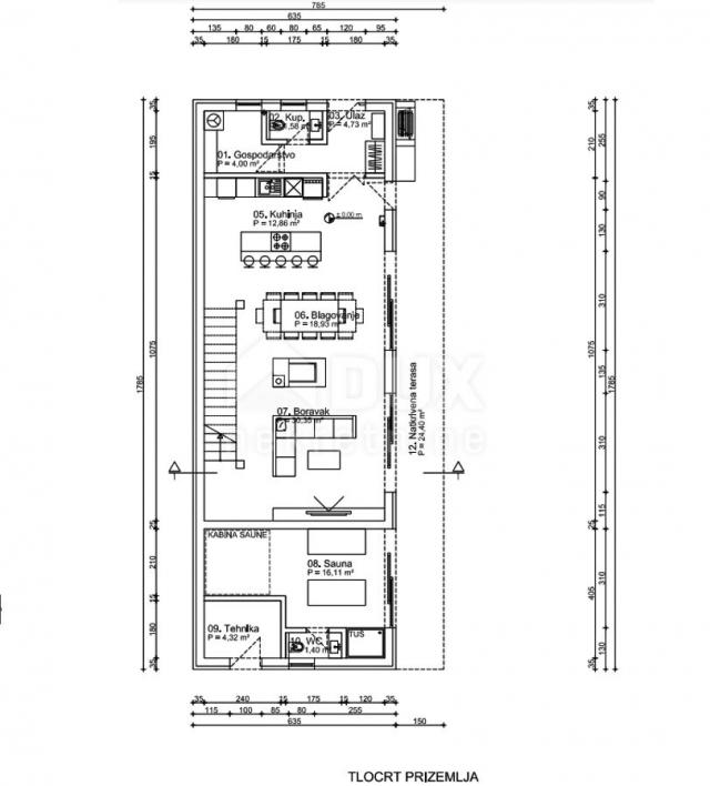 ISTRIA, LIŽNJAN - Spacious new building with modern design