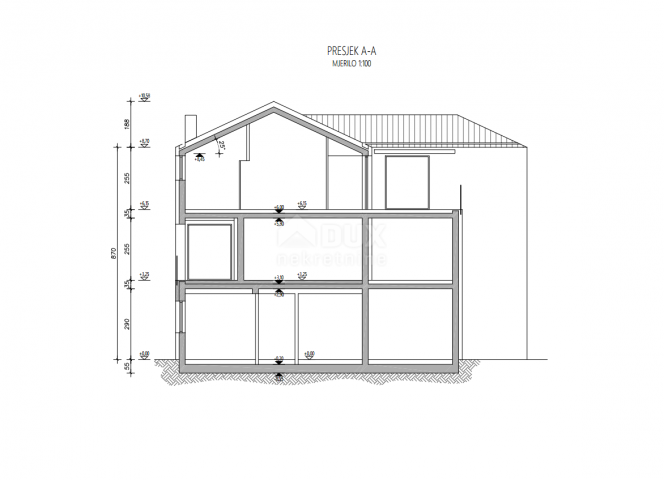 RIJEKA, VIŠKOVO - Baugrundstück 801 m2 für ein Wohnhaus - Wohnungen / Apartments / Einfamilienhaus /