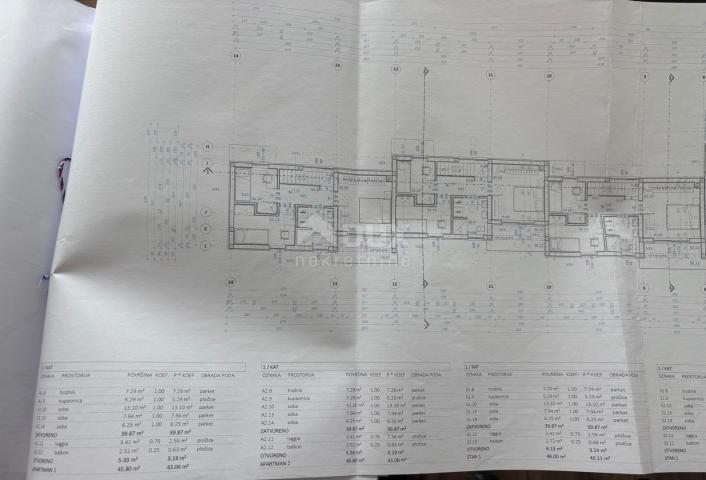 PAKOŠTANE, DRAGE - Two-story apartment under construction A2