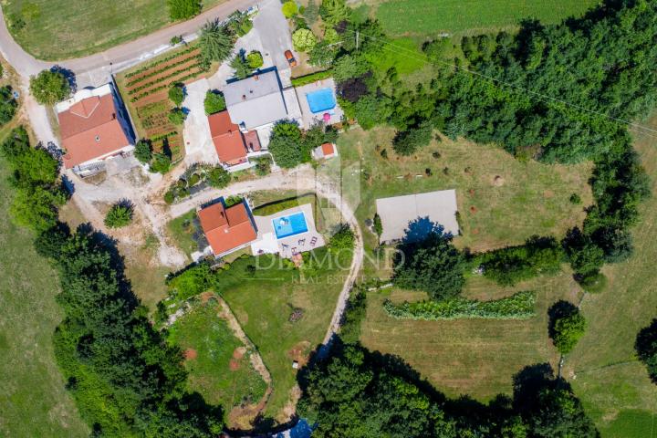 Žminj, surroundings, property with a well-established rental business