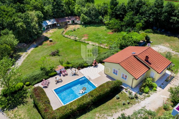 Žminj, surroundings, property with a well-established rental business