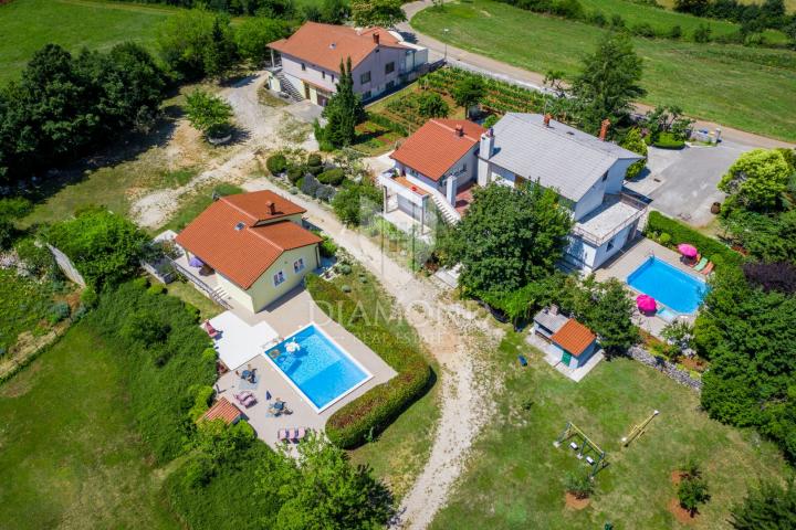 Žminj, surroundings, property with a well-established rental business