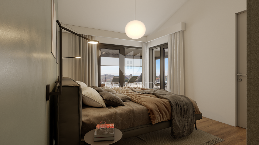 Rovinj, center, penthouse with sea view