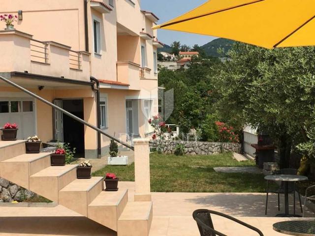 Opatija, surroundings, house with seven apartments, pool and sea view