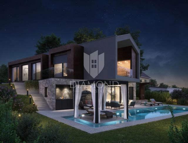 Porec, surroundings designer villa with sea view!