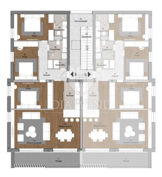 Wohnung Labin, 112,15m2