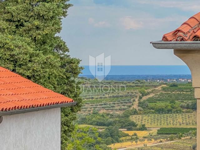 Momjan, istrisches Haus mit schöner Aussicht