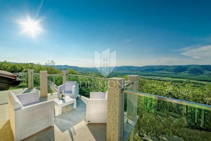 Motovun. beautiful Villa with an enchanting view