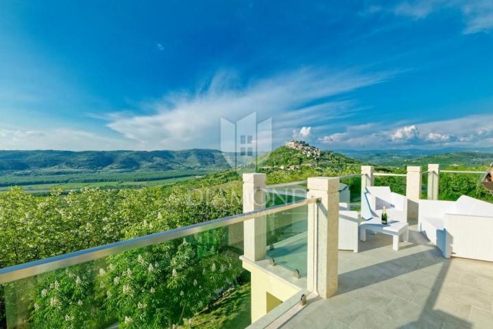 Motovun. beautiful Villa with an enchanting view