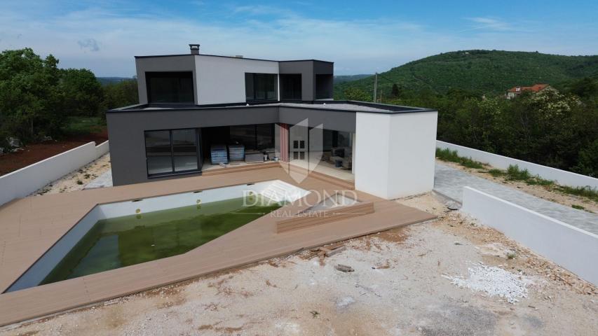 Labin, a beautiful new Villa with a modern design