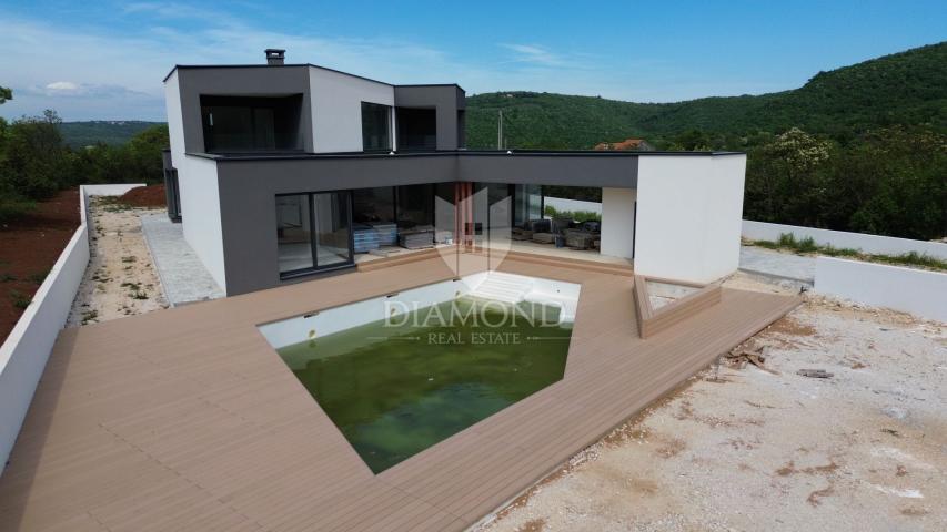 Labin, a beautiful new Villa with a modern design