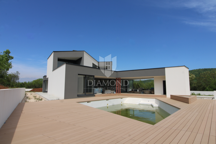 Labin, a beautiful new Villa with a modern design