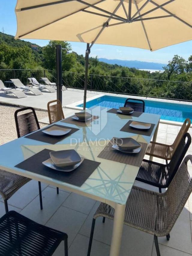 Opatija, new, modern Villa with sea view