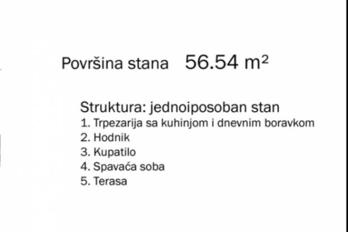 ALTINA, 2, 5s, 56, 54m2, 1% PROVIZIJA, NOV, LUX