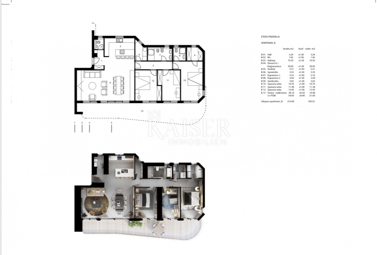 Wohnung Opatija - Centar, Opatija, 0m2