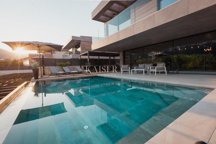 Insel Krk, Baška - Luxusvilla mit Pool