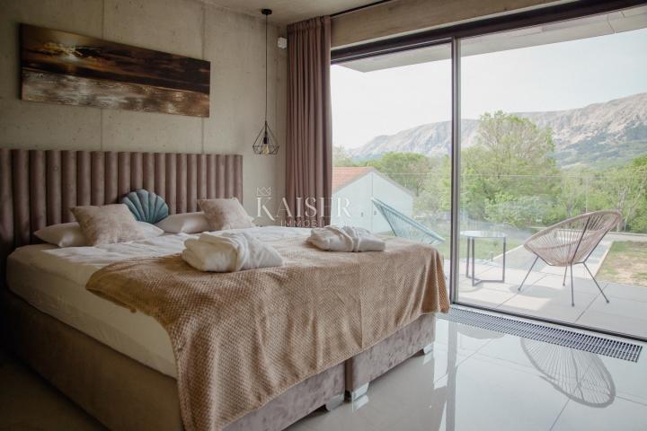 Island of Krk, Baška - luxury villa with pool