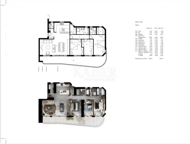 Flat Opatija - Centar, Opatija, 183m2