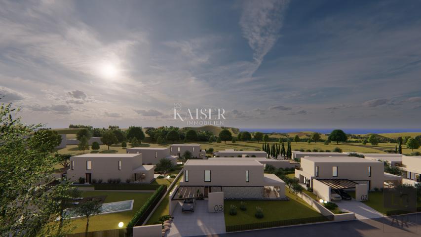 Istra - Poreč, vila pogled more 351. 20m2