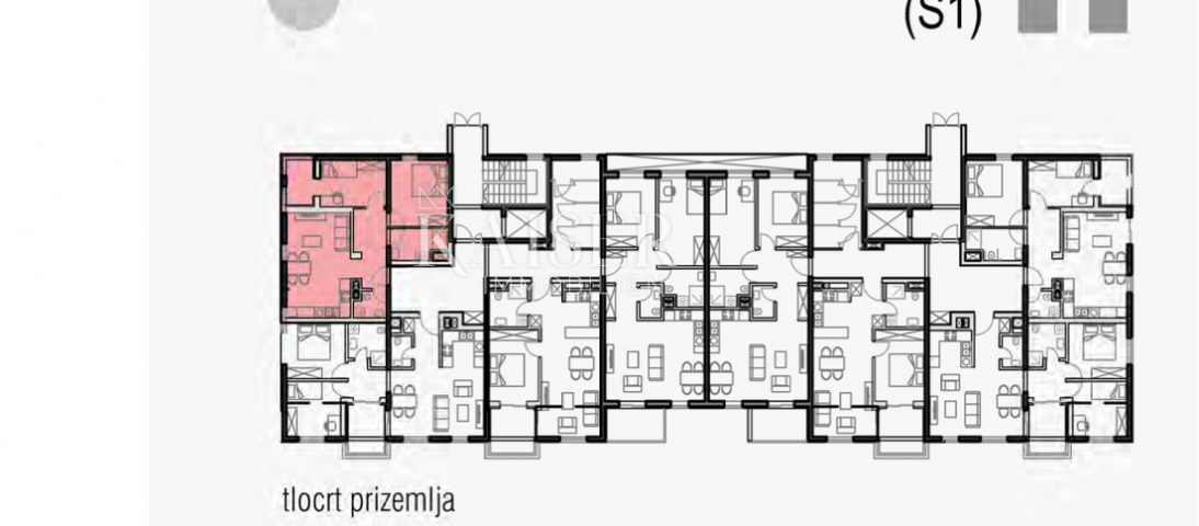 Rijeka, Martinkovac - predivan stan 66, 30m2