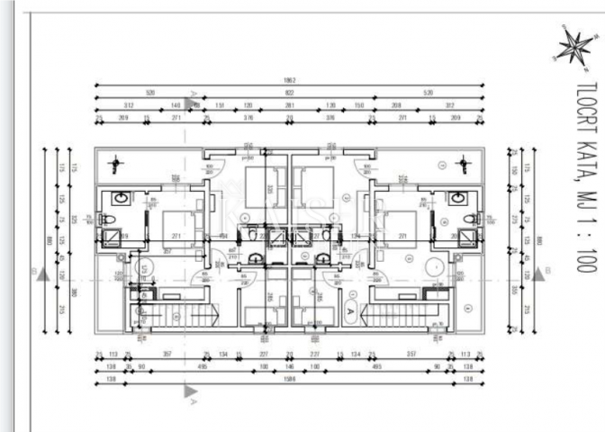 Istria - Poreč - semi-detached house with pool, 129 m2