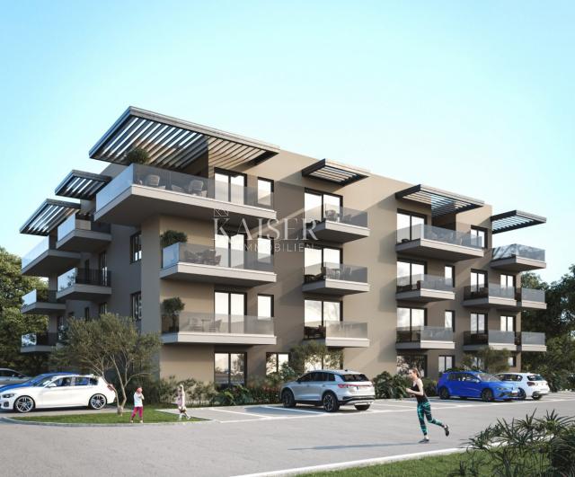 Istra, Poreč - Vabriga, stan V2-B1 u novogradnji 68, 84 m2, lift