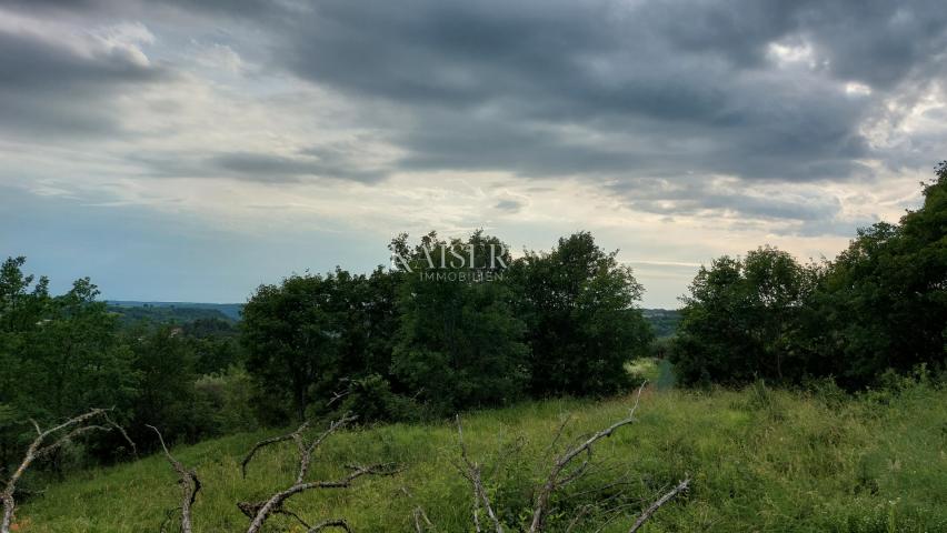 Istra - Grožnjan - građevinsko zemljište s prekrasnim pogledom