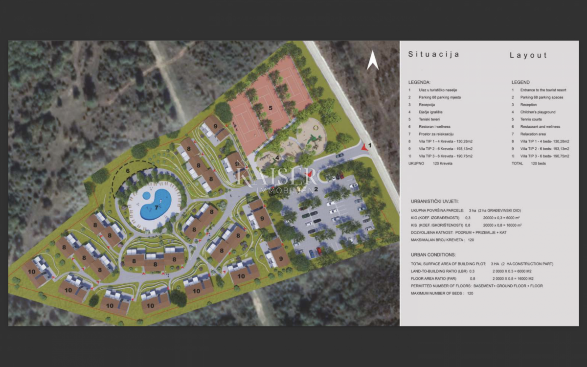 Istrien, einzigartige Investitionsmöglichkeit, 3 ha, T2-Zone