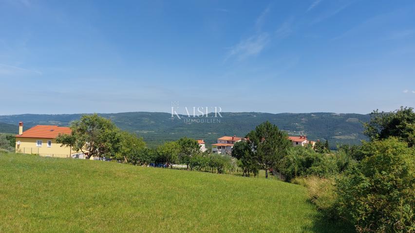 Istrien, Motovun - Baugrundstück 6200m2 mit Blick auf Motovun