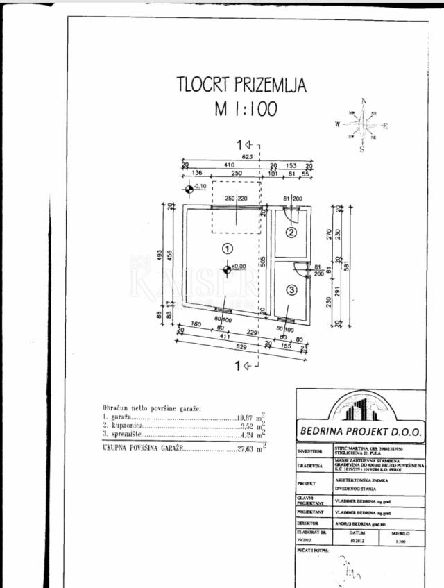 Istra - Pula, kuća blizu mora