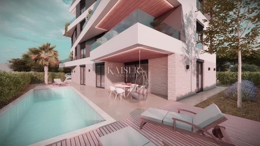 Istria - Rovinj, luxurious apartment on the ground floor near the sea