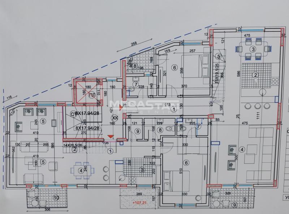 Autokomanda, duplex, nov, cena sa Pdv-om