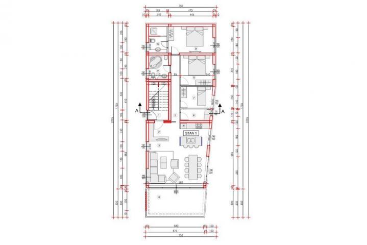 APARTMAN U KOŽINU - PRIZEMLJE