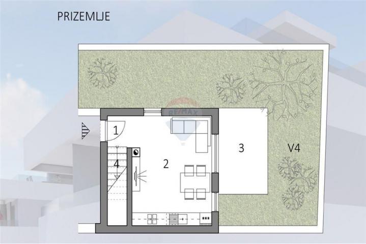 Apartman u prizemlju zgrade sa prostranim vrtom!!!