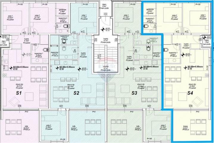 PRIVLAKA - 2-SOBNI STAN, PRIZEMLJE 88, 43 m2