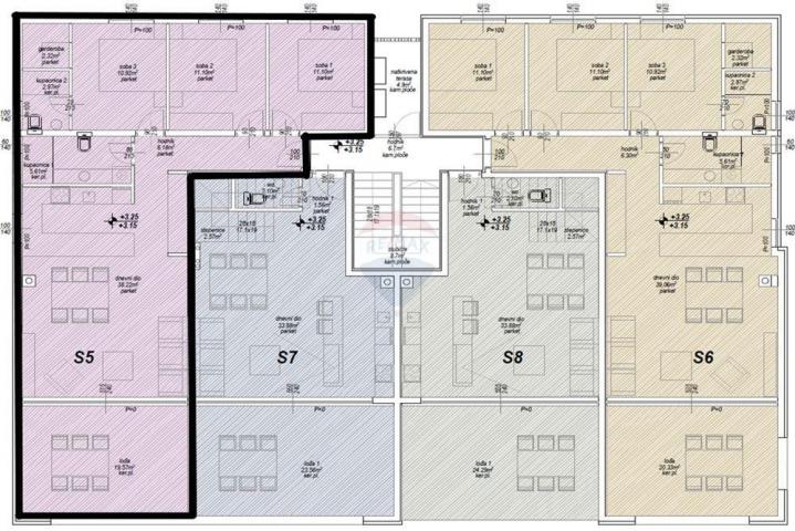 Wohnung Privlaka, 105,60m2