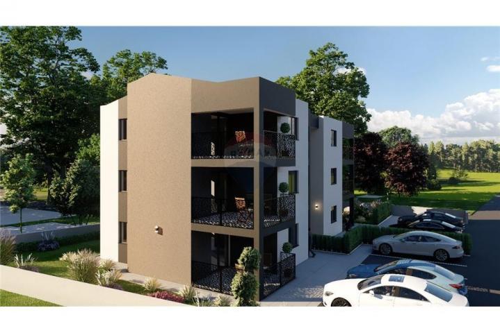 DVOSOBNI APARTMANI-700m OD MORA-VIR S1A Prizemlje