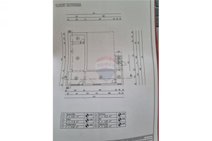 MEKA DRAGA, KRUŠEVO - KUĆA DVOKATNICA S TRI STANA